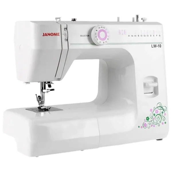 Mașină de cusut Janome LW-10 Electromecanică/ White photo 2