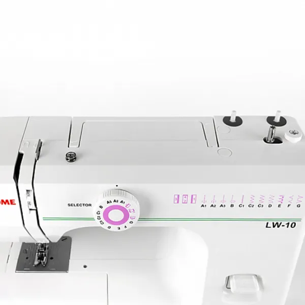Mașină de cusut Janome LW-10 Electromecanică/ White photo 4