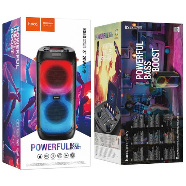 Boxă pentru Party Hoco BS53 Manhattan 40 W/ Black photo 8