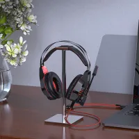 Наушники Hoco W102 Cool Tour Черный Красный Проводная/ Игровой photo 5
