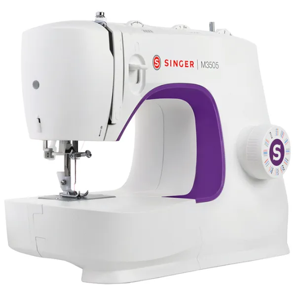 Mașină de cusut Singer M3505 Electromecanică/ White photo 2