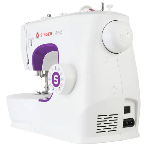 Mașină de cusut Singer M3505 Electromecanică/ White photo 3