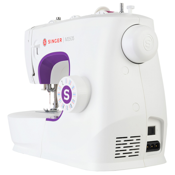 Mașină de cusut Singer M3505 Electromecanică/ White photo 3