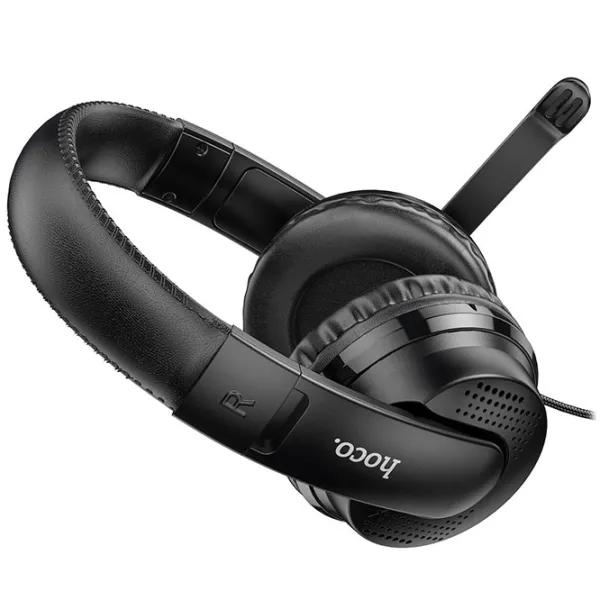 Căști Hoco W103 Magic Tour Black Cu fir/ Gaming photo 2