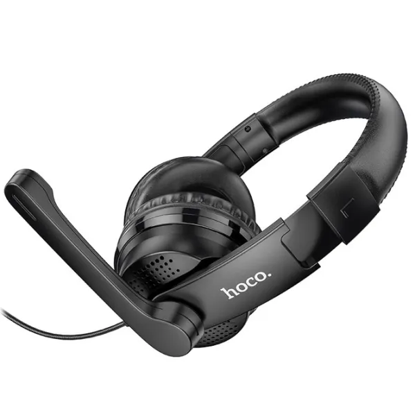 Căști Hoco W103 Magic Tour Black Cu fir/ Gaming photo 3