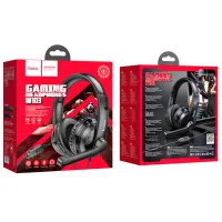 Căști Hoco W103 Magic Tour Black Cu fir/ Gaming photo 7