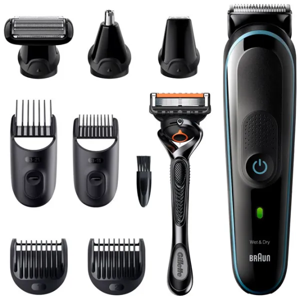 Trimmer facial Braun MGK5380 Black photo 2
