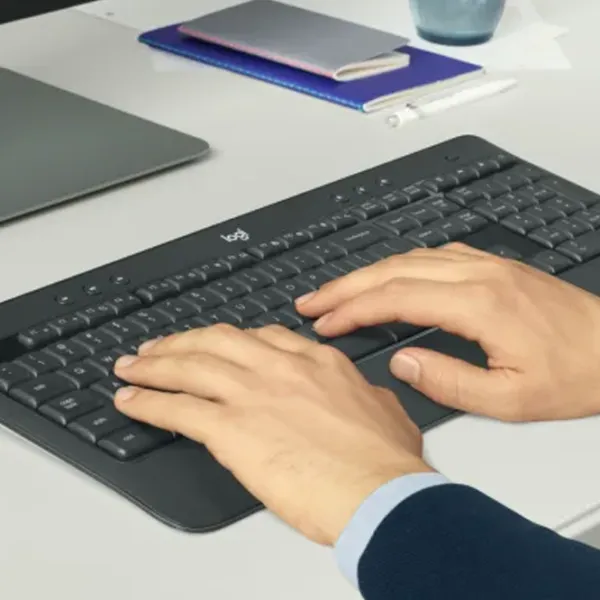 Клавиатура и Мышь Logitech MK540 Беспроводные/ Черный photo 7
