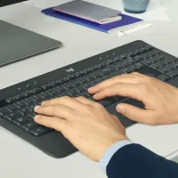 Клавиатура и Мышь Logitech MK540 Беспроводные/ Черный photo 7
