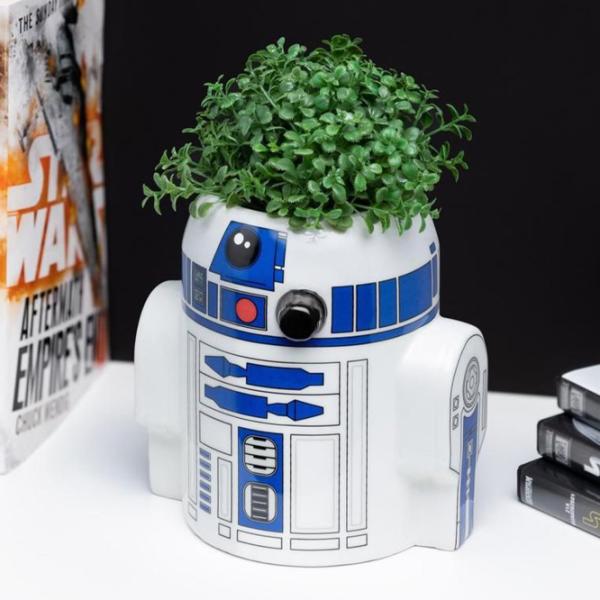 Фигурка с подставкой для цветов Paladone Star Wars R2D2 Белый photo 2