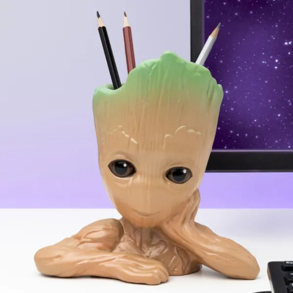 Figurină cu suport pentru flori Paladone Marvel Groot Brown photo 4