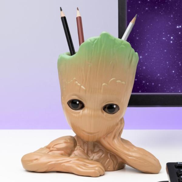 Figurină cu suport pentru flori Paladone Marvel Groot Brown photo 4