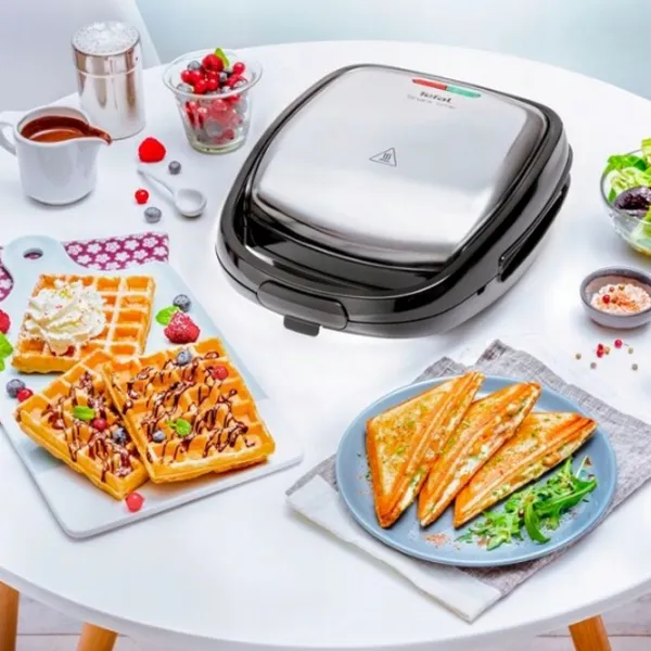 Aparat pentru sandvișuri Tefal SW341D12 700 W / Inox photo 3