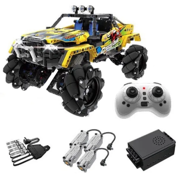 Конструктор XTech Stunt Drift OFF-Road car Автомобиль/ Желтый photo 2