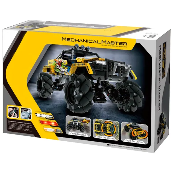 Конструктор XTech Stunt Drift OFF-Road car Автомобиль/ Желтый photo 3