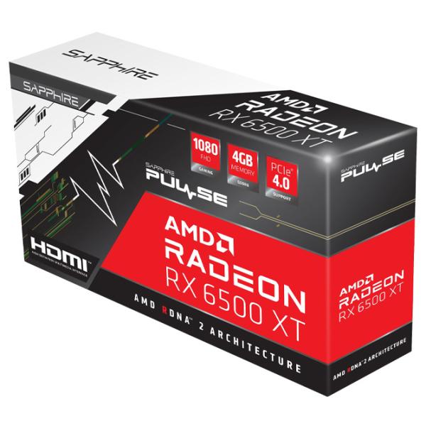 Placă video Sapphire Radeon RX 6500 XT OC PCI Express 4.0 / 4 GB photo 7