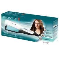 Placă de îndreptat părul Remington S8550 Blue White photo 3