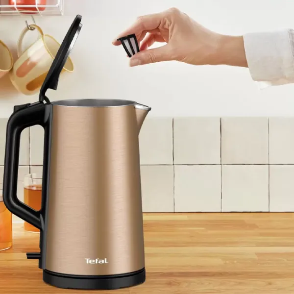 Ceainic electric Tefal KI583C10 1.5l / Ascuns / Bronze photo 2