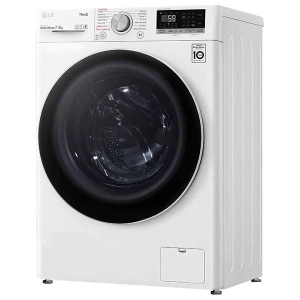 Mașină de spălat cu uscător LG F2DV5S7S0E 7 kg / 1200 rpm / White photo 2