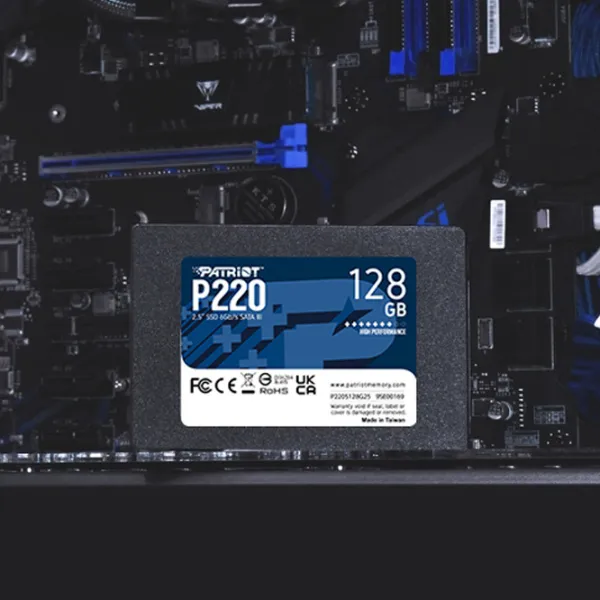 SSD Patriot P220 128 GB 2.5'' photo 5 SSD Patriot P220 128 GB 2.5'' photo 5
