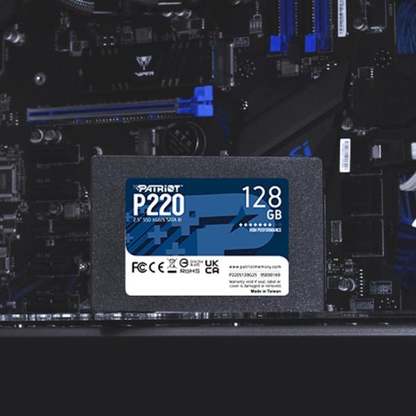 SSD Patriot P220 128 GB 2.5'' photo 5 SSD Patriot P220 128 GB 2.5'' photo 5