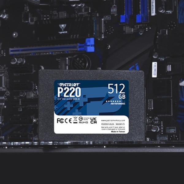 SSD Patriot P220 512 ГБ 2.5'' photo 5