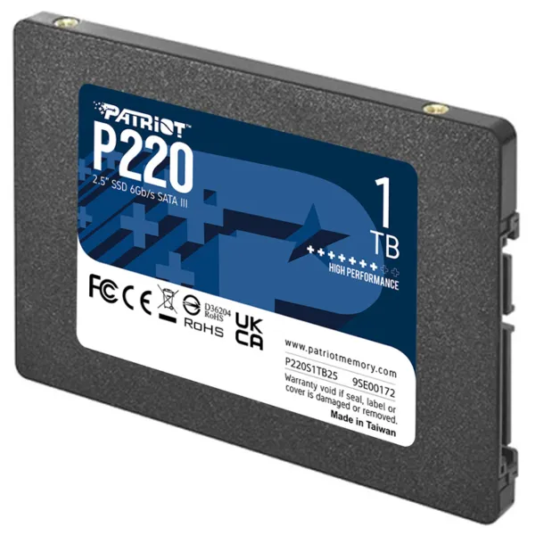 SSD Patriot P220 1 ТБ 2.5'' photo 2