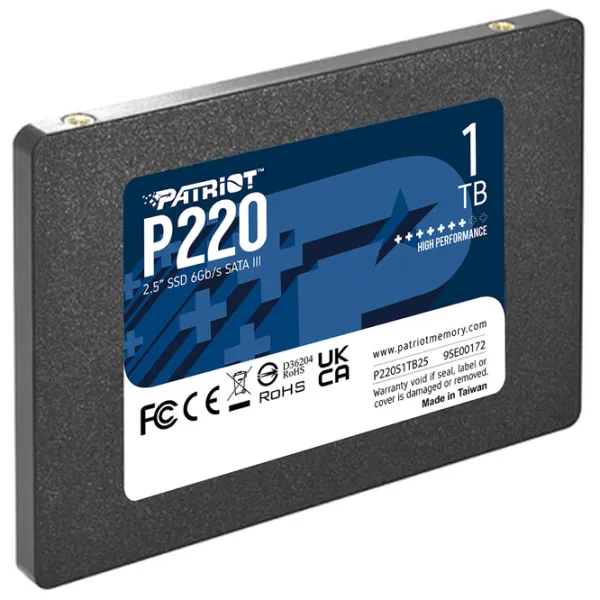 SSD Patriot P220 1 ТБ 2.5'' photo 3