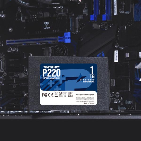 SSD Patriot P220 1 ТБ 2.5'' photo 5