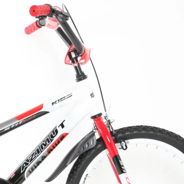 Bicicletă Azimut Stitch 20" 20" Oțel/ Red White photo 3 Bicicletă Azimut Stitch 20" 20" Oțel/ Red White photo 3