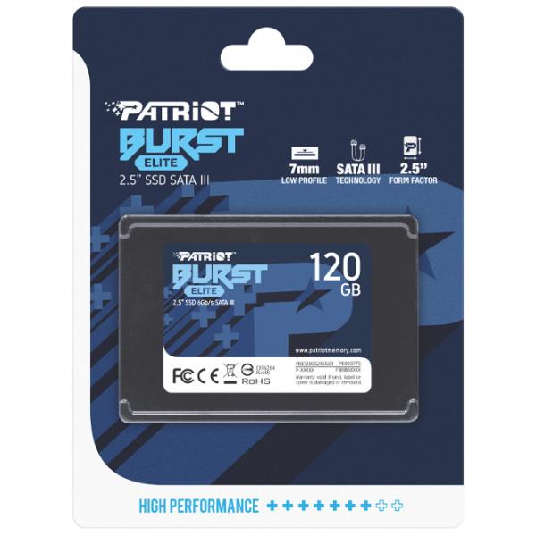 SSD Patriot Burst Elite 120 ГБ 2.5'' photo 3