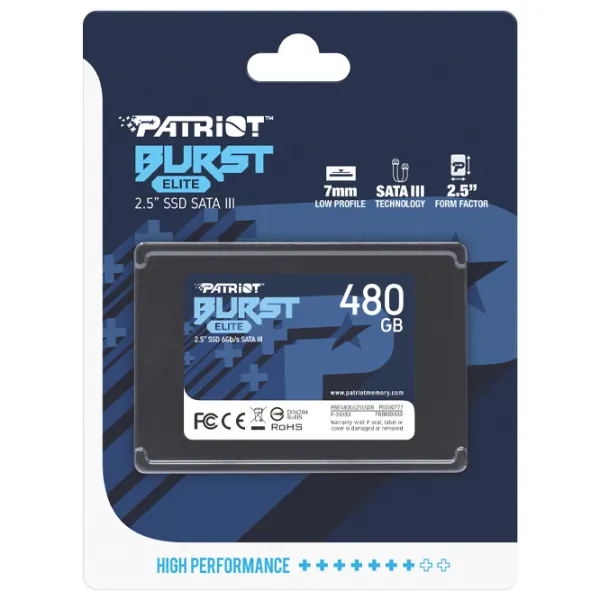 SSD Patriot Burst Elite 480 ГБ 2.5'' photo 4