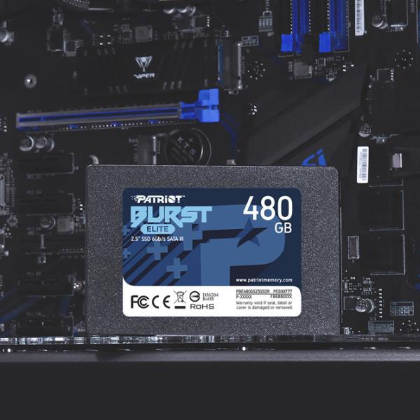 SSD Patriot Burst Elite 480 ГБ 2.5'' photo 5