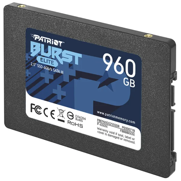 SSD Patriot Burst Elite 960 GB 2.5'' photo 2 SSD Patriot Burst Elite 960 GB 2.5'' photo 2