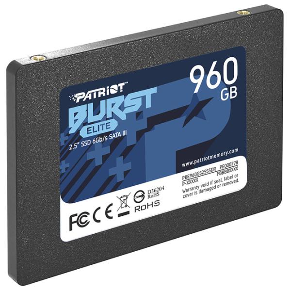 SSD Patriot Burst Elite 960 GB 2.5'' photo 3 SSD Patriot Burst Elite 960 GB 2.5'' photo 3