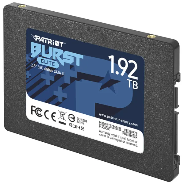 SSD Patriot Burst Elite 1.92 TB 2.5'' photo 3 SSD Patriot Burst Elite 1.92 TB 2.5'' photo 3