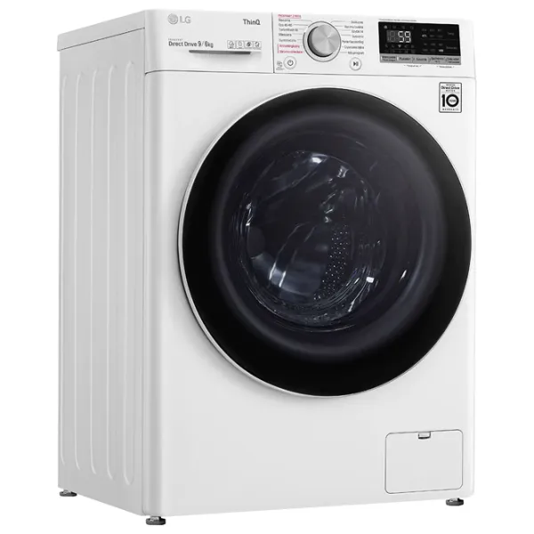 Mașină de spălat cu uscător LG F4DV509S0E 9 kg / 1400 rpm / White photo 2