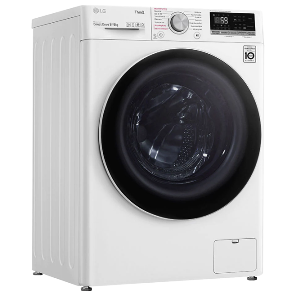 Mașină de spălat cu uscător LG F4DV509S0E 9 kg / 1400 rpm / White photo 2