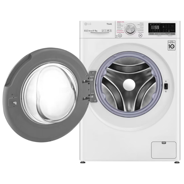Mașină de spălat cu uscător LG F4DV509S0E 9 kg / 1400 rpm / White photo 6