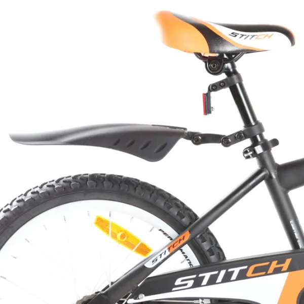 Bicicletă Azimut Stitch 18" 18" Oțel/ Orange Black photo 2 Bicicletă Azimut Stitch 18" 18" Oțel/ Orange Black photo 2