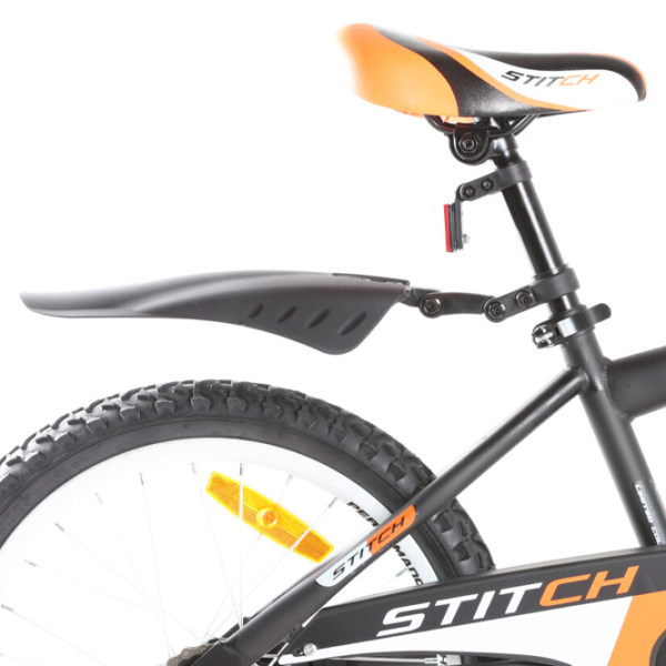 Bicicletă Azimut Stitch 18" 18" Oțel/ Orange Black photo 2 Bicicletă Azimut Stitch 18" 18" Oțel/ Orange Black photo 2