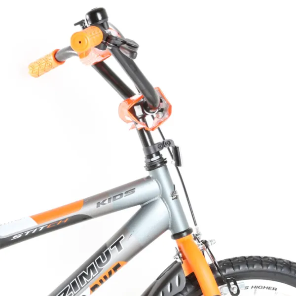 Bicicletă Azimut Stitch 18" 18" Oțel/ Orange Black photo 3 Bicicletă Azimut Stitch 18" 18" Oțel/ Orange Black photo 3