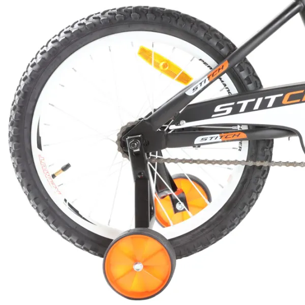 Bicicletă Azimut Stitch 18" 18" Oțel/ Orange Black photo 4 Bicicletă Azimut Stitch 18" 18" Oțel/ Orange Black photo 4