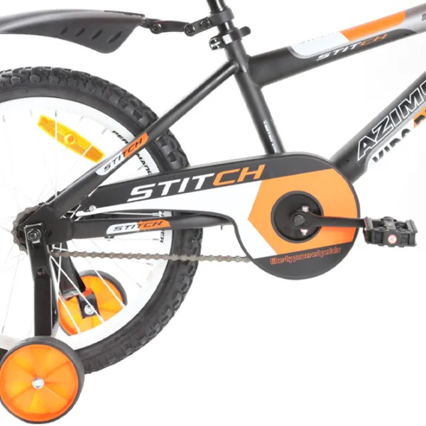 Bicicletă Azimut Stitch 18" 18" Oțel/ Orange Black photo 5 Bicicletă Azimut Stitch 18" 18" Oțel/ Orange Black photo 5