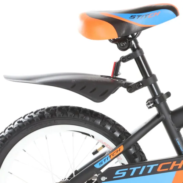 Bicicletă Azimut Stitch 16" 16" Oțel/ Orange Blue photo 2 Bicicletă Azimut Stitch 16" 16" Oțel/ Orange Blue photo 2