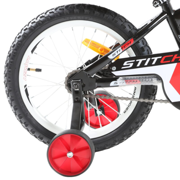 Bicicletă Azimut Stitch 16" 16" Oțel/ Red White photo 4 Bicicletă Azimut Stitch 16" 16" Oțel/ Red White photo 4