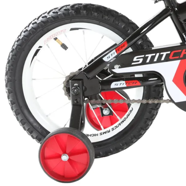 Bicicletă Azimut Stitch 14" 14" Oțel/ Red White photo 6 Bicicletă Azimut Stitch 14" 14" Oțel/ Red White photo 6