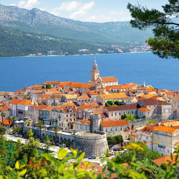 Puzzle 2D Castorland Korcula, Croația 9+/ Numărul de piese: 3000 photo 2