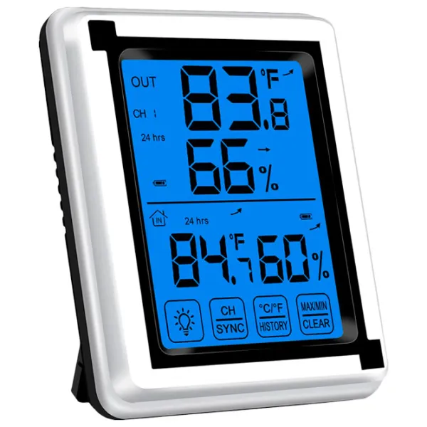 Stație meteorologică VAUNO EN8822C-1 White photo 3