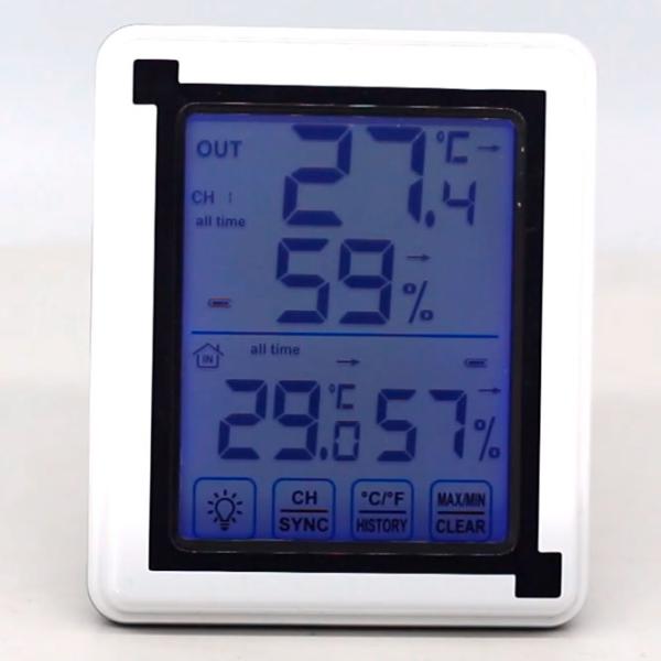 Stație meteorologică VAUNO EN8822C-1 White photo 4